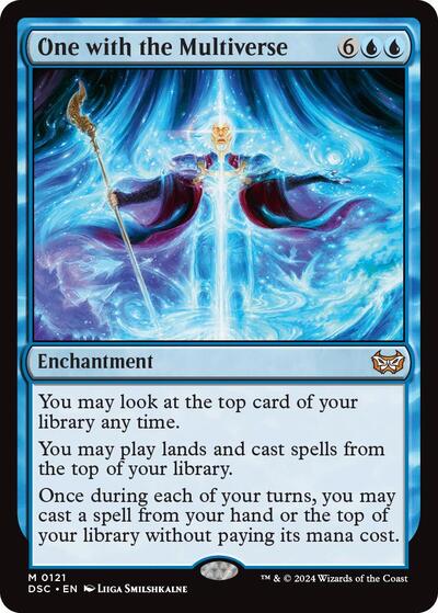 One with the Multiverse DSC #121 (Near Mint Mythic Rare) Magic: The Gathering: Commander: Duskmourn: House of Horror