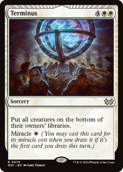 Terminus DSC #70 (Near Mint Rare) Magic: The Gathering: Commander: Duskmourn: House of Horror