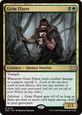 Grim Flayer DSC #218 (Near Mint Mythic Rare) Magic: The Gathering: Commander: Duskmourn: House of Horror