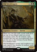 Old Stickfingers DSC #227 (Near Mint Rare) Magic: The Gathering: Commander: Duskmourn: House of Horror