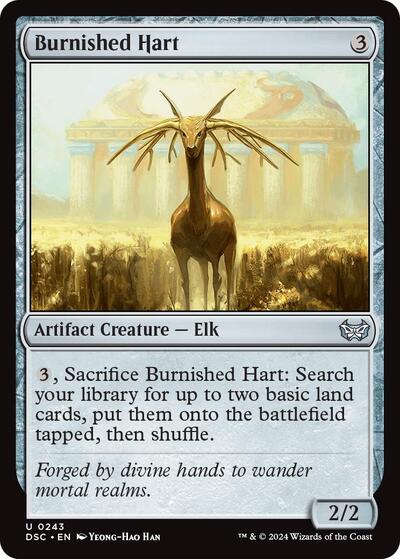 Burnished Hart DSC #243 (Near Mint Uncommon) Magic: The Gathering: Commander: Duskmourn: House of Horror