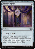 Orzhov Signet DSC #249 (Near Mint Uncommon) Magic: The Gathering: Commander: Duskmourn: House of Horror