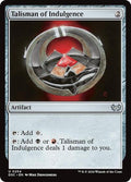 Talisman of Indulgence DSC #254 (Near Mint Uncommon) Magic: The Gathering: Commander: Duskmourn: House of Horror