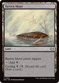 Barren Moor DSC #262 (Near Mint Uncommon) Magic: The Gathering: Commander: Duskmourn: House of Horror