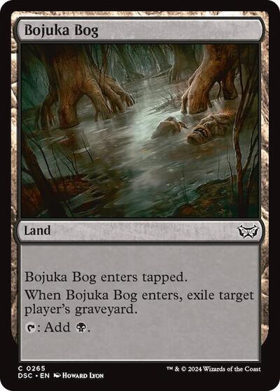 Bojuka Bog DSC #265 (Near Mint Common) Magic: The Gathering: Commander: Duskmourn: House of Horror