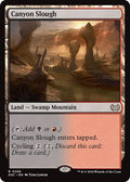 Canyon Slough DSC #266 (Near Mint Rare) Magic: The Gathering: Commander: Duskmourn: House of Horror