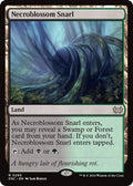 Necroblossom Snarl DSC #290 (Near Mint Rare) Magic: The Gathering: Commander: Duskmourn: House of Horror