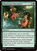Monstrous Emergence DSK #191 (Near Mint Common) Magic: The Gathering: Duskmourn: House of Horror
