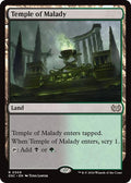 Temple of Malady DSC #309 (Near Mint Rare) Magic: The Gathering: Commander: Duskmourn: House of Horror