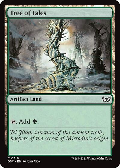 Tree of Tales DSC #319 (Near Mint Common) Magic: The Gathering: Commander: Duskmourn: House of Horror
