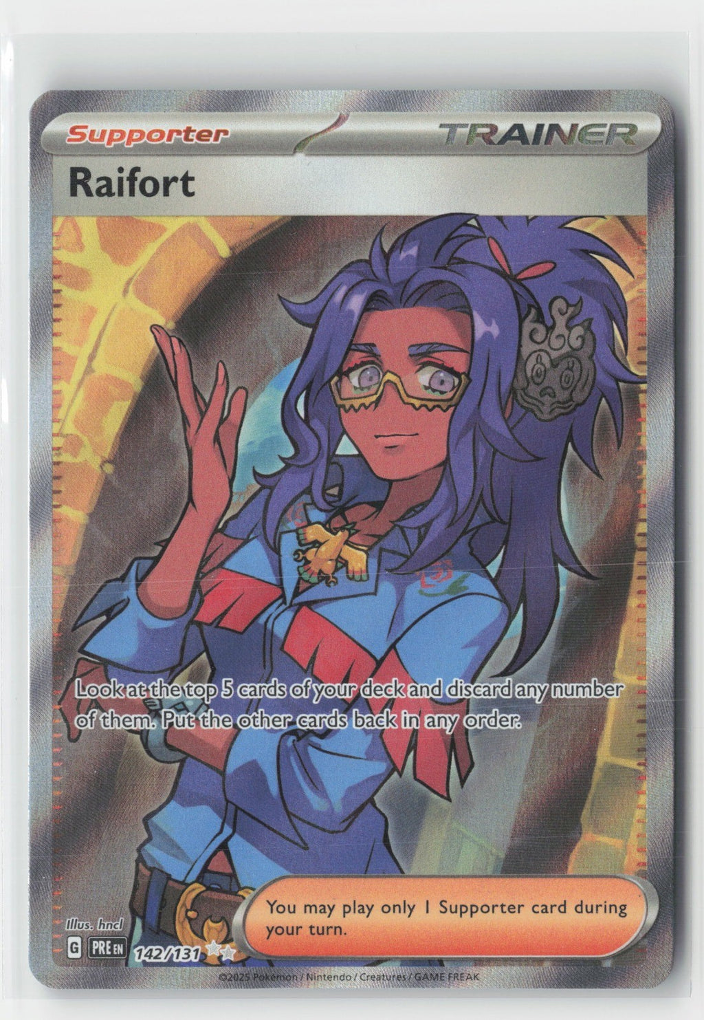 Raifort Holo SV: Prismatic Evolutions PRE 142/131 Pokemon TCG