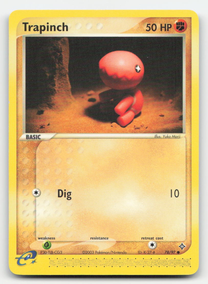 Trapinch Dragon 78/97 C Pokemon LP