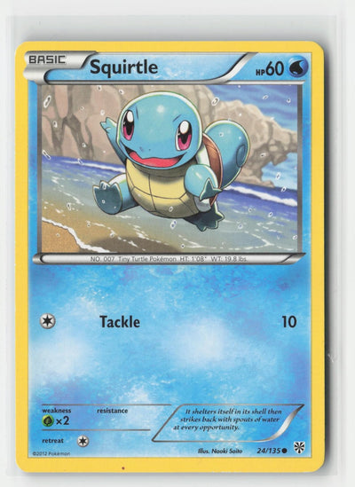 Squirtle Plasma Storm 24/135 C Pokemon MP