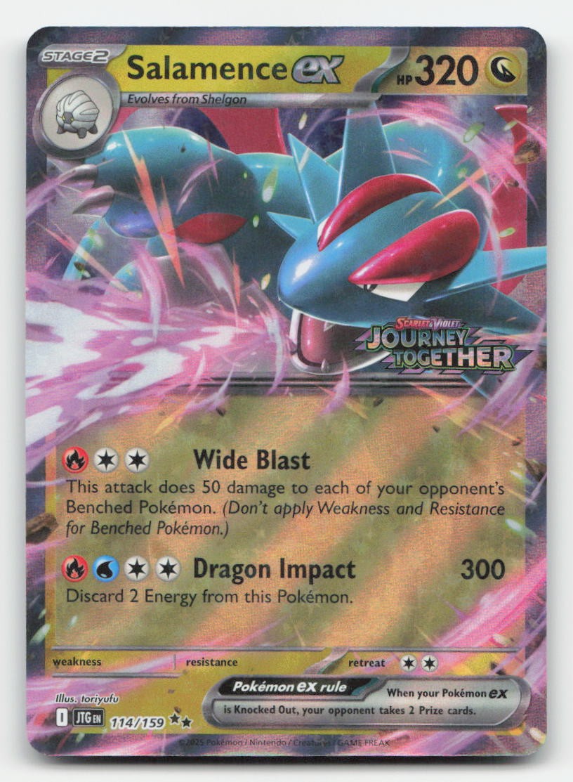 Salamence ex Holo Miscellaneous Cards & Products 114/159 Double Rare Pokemon NM