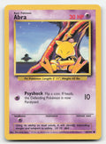 Abra Base Set Unlimited 43/102 C Pokemon MP