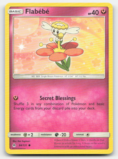 Flabebe Forbidden Light 84/131 C Pokemon LP