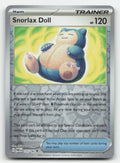 Snorlax Doll Reverse Holo Paradox Rift 175/182 UC Pokemon LP