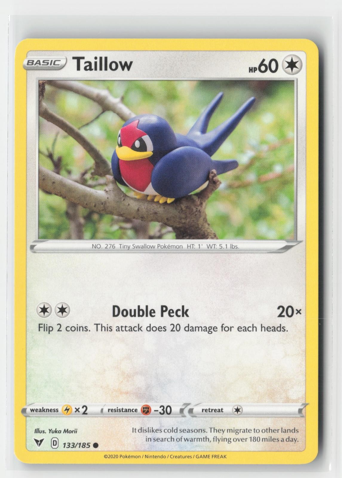 Taillow Vivid Voltage 133/185 C Pokemon NM