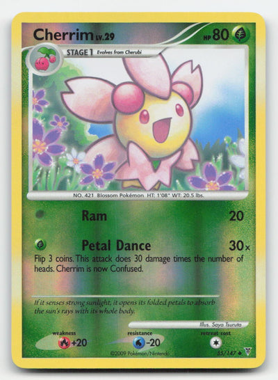 Cherrim Reverse Holo Supreme Victors 55/147 UC Pokemon LP