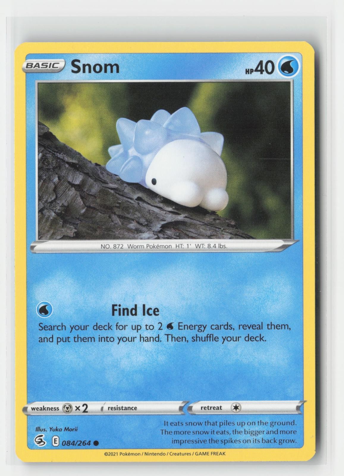Snom Fusion Strike 084/264 C Pokemon MP