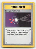 Energy Retrieval Base Set Shadowless 81/102 UC Pokemon LP