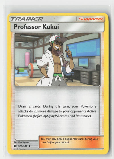 Professor Kukui SM Base Set 128/149 UC Pokemon MP