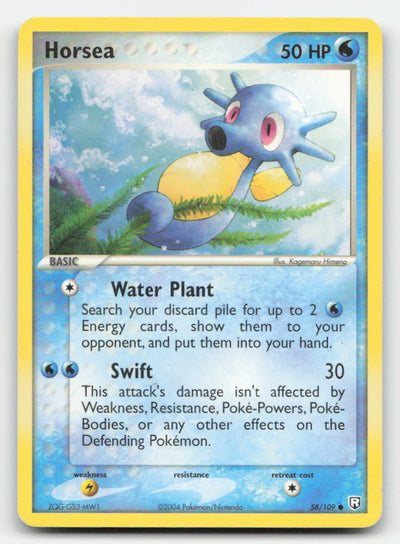 Horsea Team Rocket Returns 58/109 C Pokemon HP