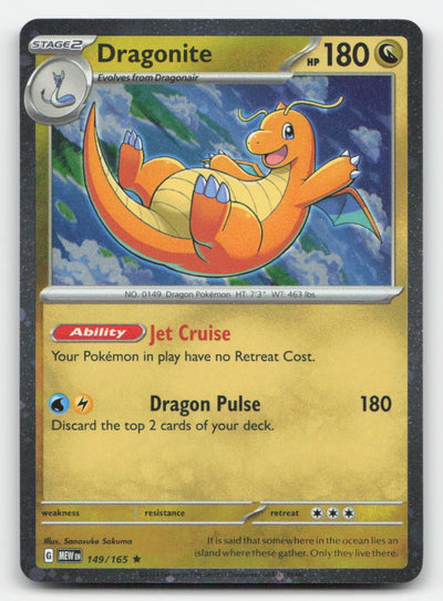 Dragonite (Cosmos Holo) Holo Miscellaneous Cards & Products 149/165 R Pokemon NM