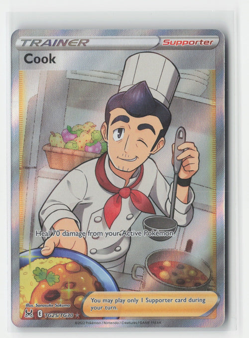 Cook Holo SWSH11: Lost Origin Trainer Gallery SWSH11: TG TG25/TG30 Pokemon TCG