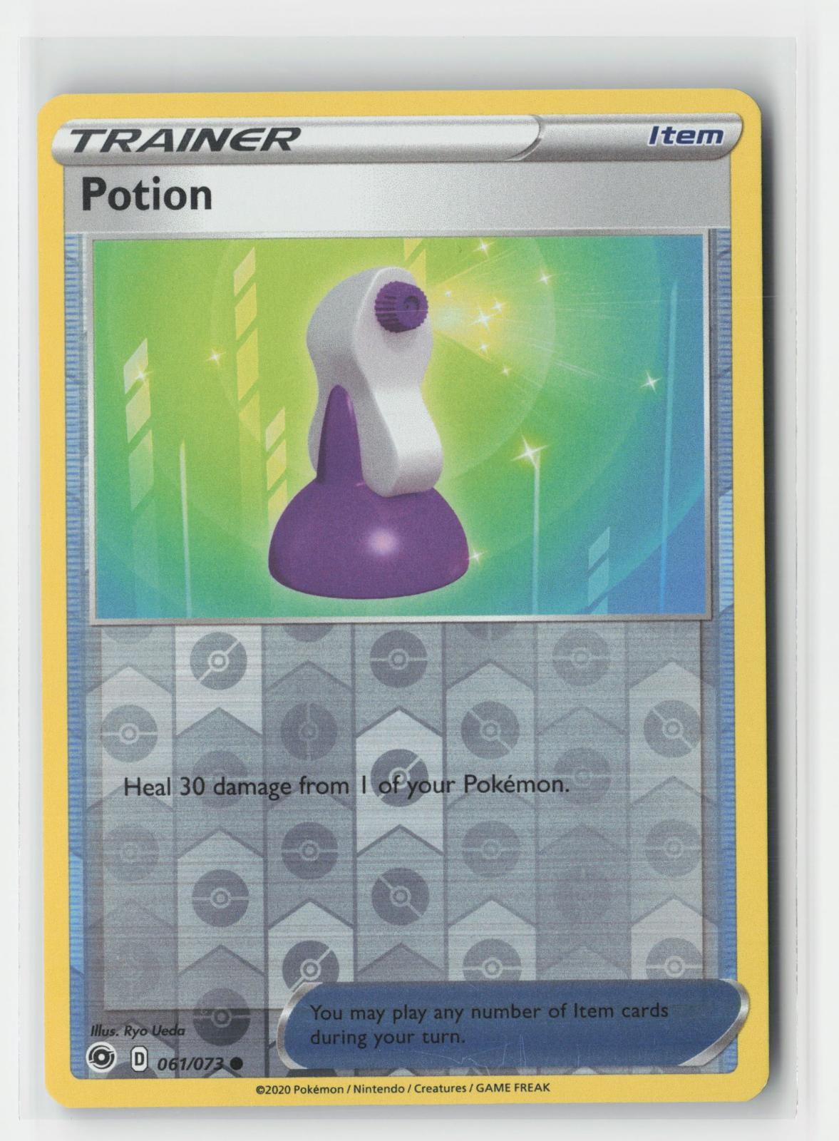 Potion Champion's Path 061/073 C Pokemon Reverse Holo NM