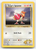 Lt. Surge's Spearow Unlimited Gym Heroes 52/132 UC Pokemon MP