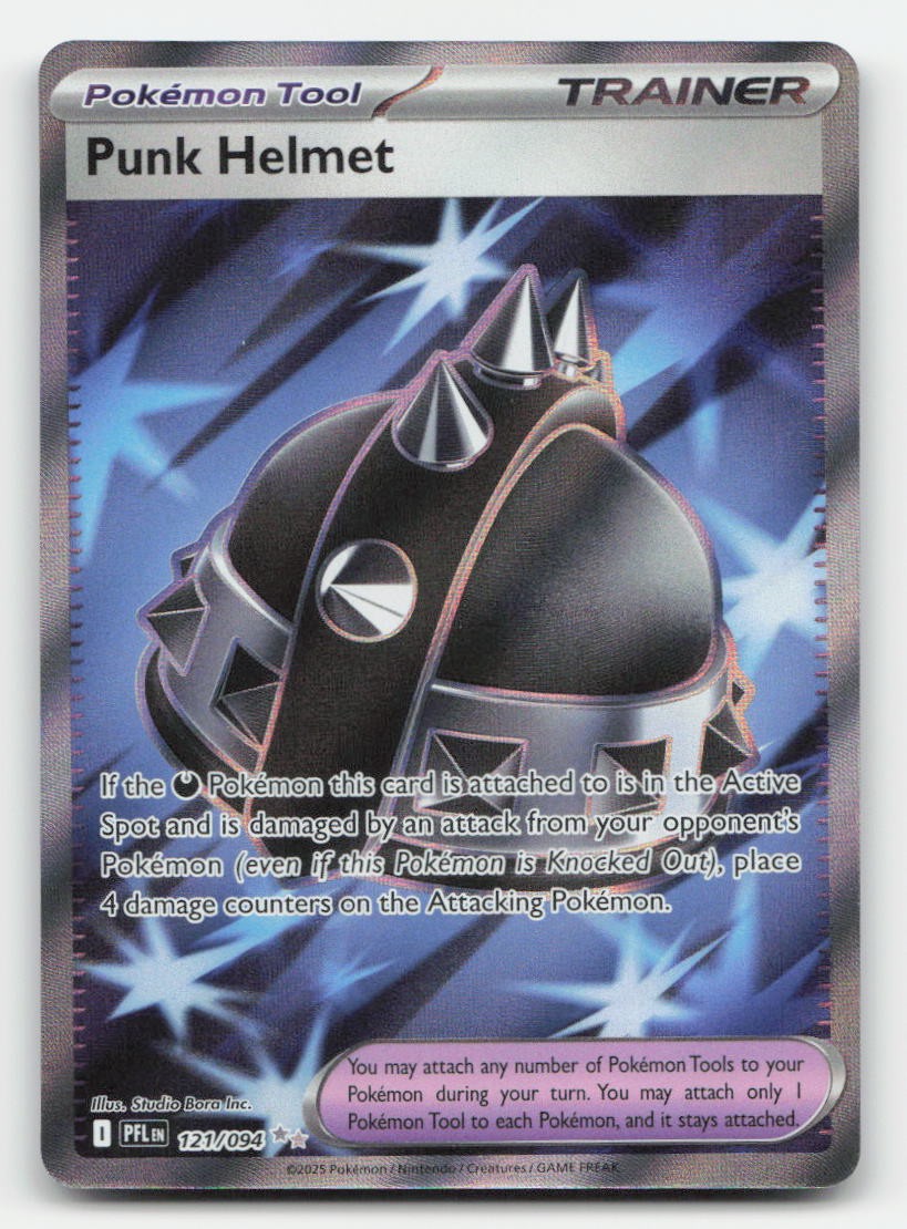 Punk Helmet Phantasmal Flames 121/094 Ultra Rare Pokemon NM