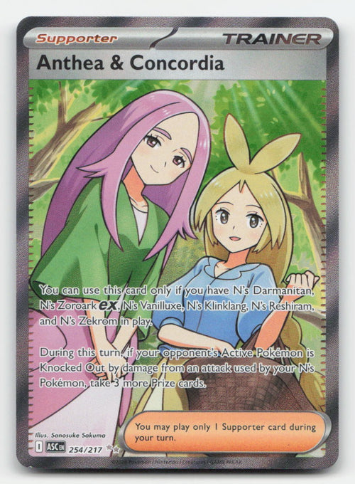 Anthea & Concordia Holo Ascended Heroes 254/217 Ultra Rare Pokemon LP