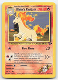 Blaine's Rapidash Unlimited Gym Challenge 33/132 UC Pokemon LP