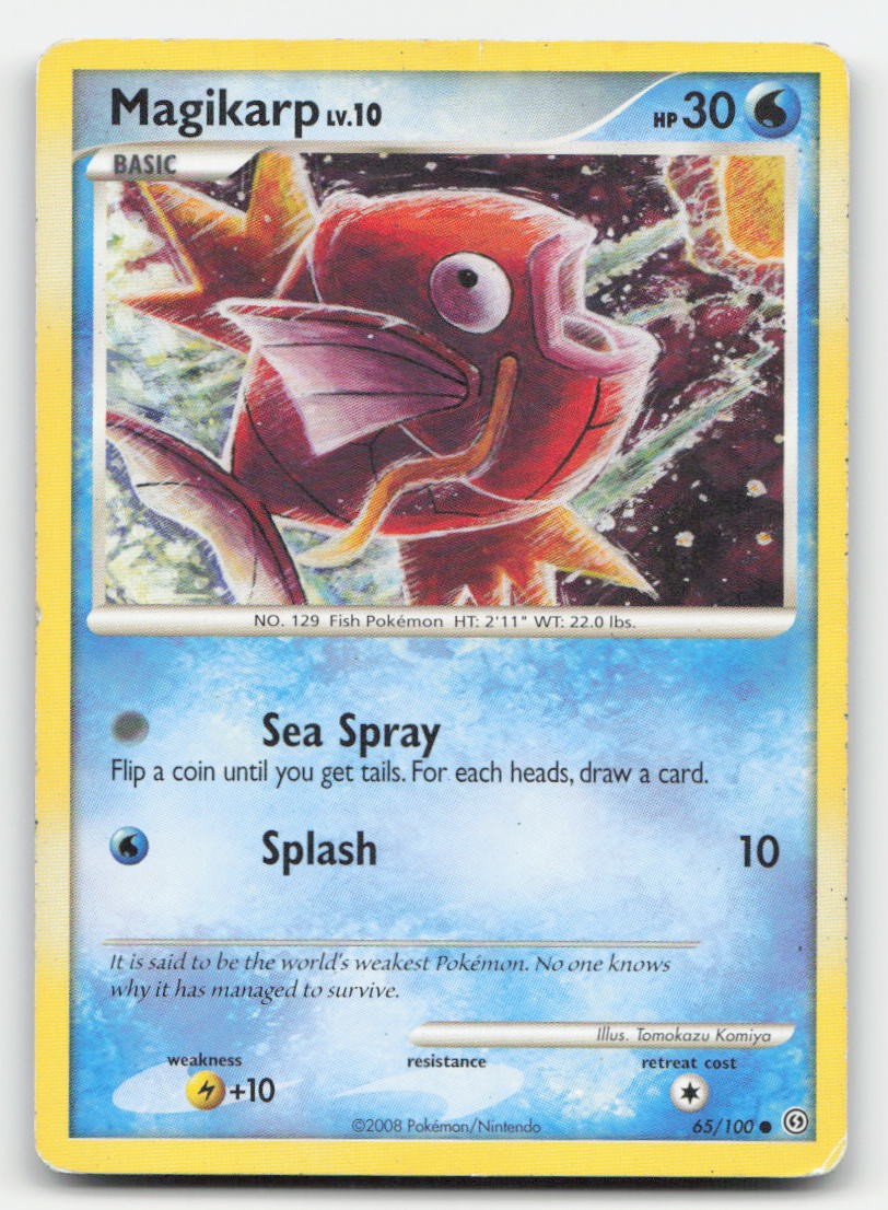 Magikarp Stormfront 65/100 C Pokemon DMG