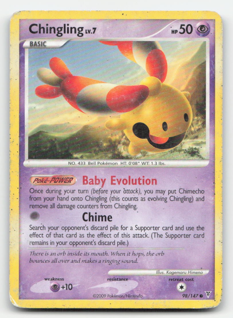 Chingling Supreme Victors 98/147 C Pokemon DMG