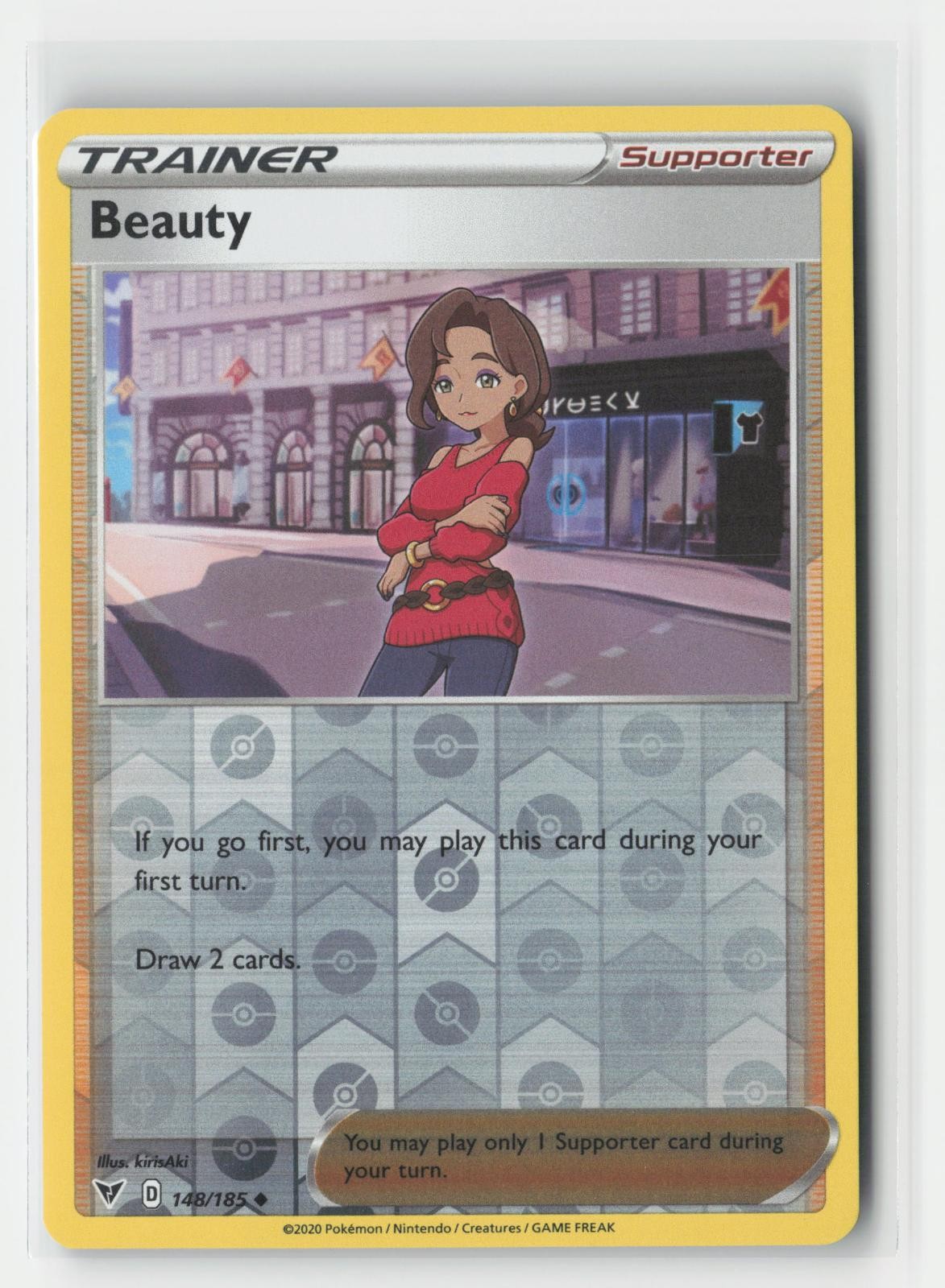 Beauty Vivid Voltage 148/185 UC Pokemon Reverse Holo NM
