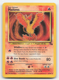Moltres Unlimited Fossil 27/62 R Pokemon MP