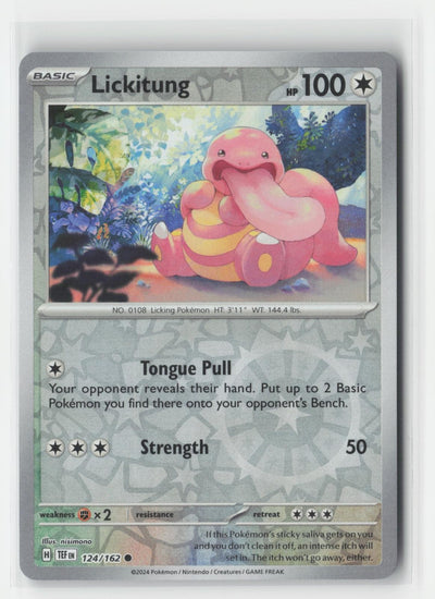 Lickitung Reverse Holo Temporal Forces 124/162 C Pokemon NM