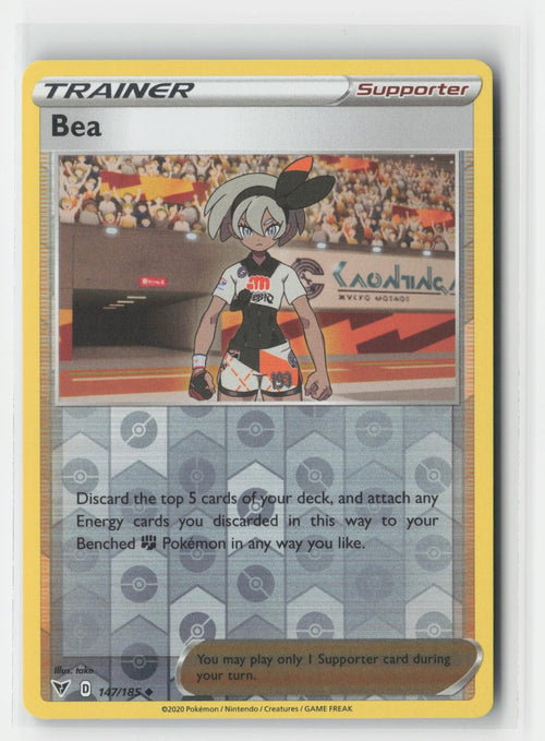 Bea Vivid Voltage 147/185 UC Pokemon Reverse Holo NM