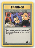Here Comes Team Rocket! Unlimited Team Rocket 71/82 R Pokemon LP