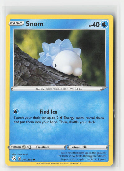 Snom Fusion Strike 084/264 C Pokemon MP