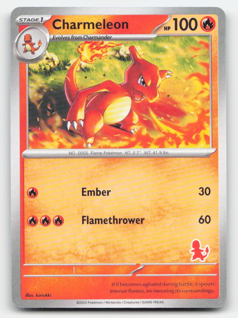 Charmeleon My First Battle Pokemon NM