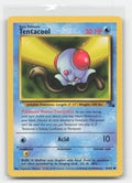Tentacool Unlimited Fossil 56/62 C Pokemon MP