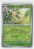 Leafeon Reverse Holo Holo Prismatic Evolutions 005/131 R Pokemon NM