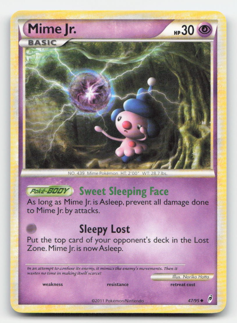 Mime Jr. Call of Legends 47/95 UC Pokemon LP