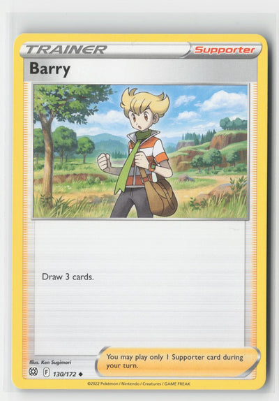 Barry Brilliant Stars 130/172 UC Pokemon LP