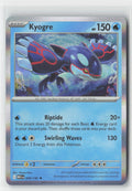Kyogre Holo ME01: Mega Evolution MEG 034/132 Pokemon TCG