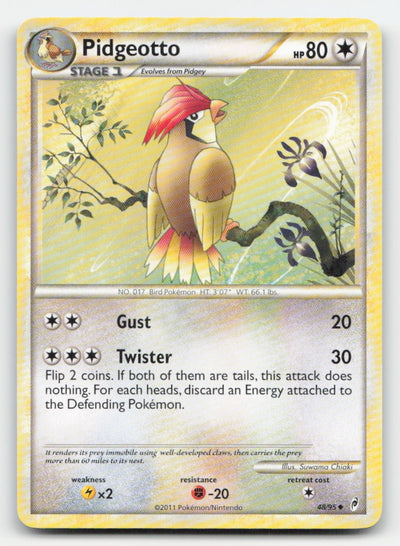 Pidgeotto Call of Legends 48/95 UC Pokemon LP