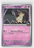 Team Rocket's Mimikyu Destined Rivals 087/182 UC Pokemon NM